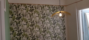 Photo de galerie - Papier peint raccord sauté 