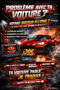 Photo de galerie - Diagnostic + recherche panne 30€ ?