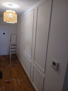 Photo de galerie - Montage moulures 