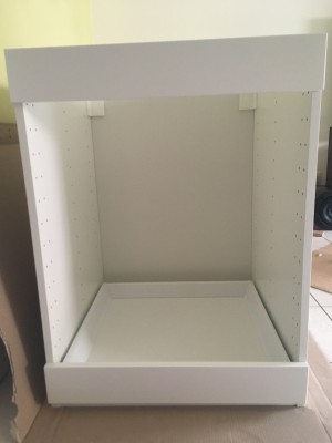 Photo de galerie - Montage de meuble cuisine type Ikea pour encastrement de four