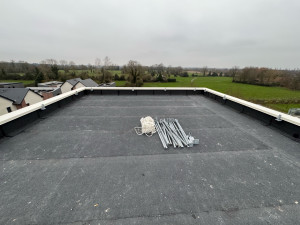 Photo de galerie - Fourniture pose d’étanchéité sur un support béton 