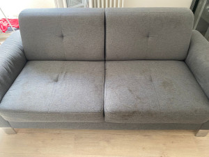 Photo de galerie - Canapé avant intervention 