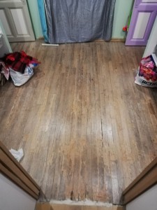 Photo de galerie - Pose de parquet - Revêtement de sol