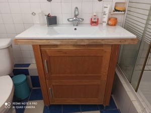 Photo de galerie - Confection meuble salle de bain