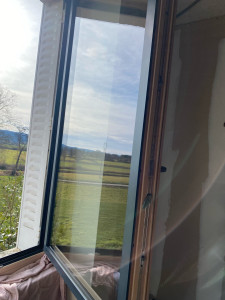 Photo de galerie - Nettoyage de vitres pendant chantier 