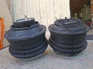 Photo de galerie - Remplacement des 3 supports moteurs d’une Mercedes W210 E220 