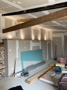 Photo de galerie - Placo plâtre  /électricité