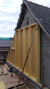 Photo de galerie - Extension ossature bois 