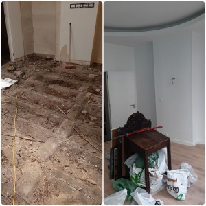 Photo de galerie - Pose de parquet - Revêtement de sol
