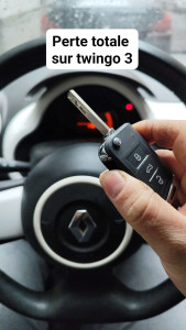 Photo de galerie - Perte totale twingo 3