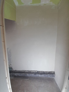 Photo de galerie - Plâtrerie murs 
après 