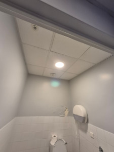 Photo de galerie - Remplacement ECL Halogène en Aric Led 18w 840.