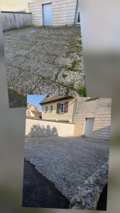 Photo de galerie - Nettoyage terrasse et muret