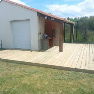 Photo de galerie - Pose de terrasse en bois