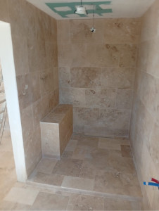 Photo de galerie - Carrelage douche