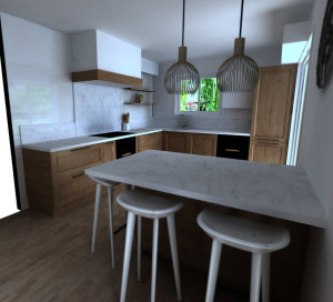Photo de galerie - Rénovation d'une cuisine 
