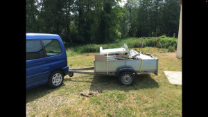 Photo de galerie - Transport gravats, déchets ou materiaux 