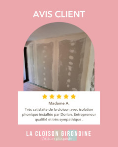 Photo de galerie - Plâtrerie - Murs - Plafonds