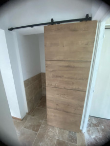 Photo de galerie - Pose de porte coulissante 