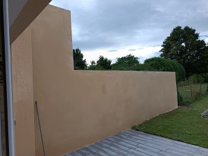 Photo de galerie - Enduit, traitement des joints des brique, carrelage 