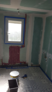 Photo de galerie - Travaux de peinture salle de bain 