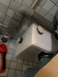 Photo de galerie - Remplacement d’un broyeur HS. AVANT 