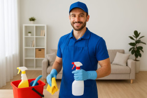 Photo de galerie - Bonjour,
Je m’appelle Abdelkarim, je suis un jeune auto entrepreneur spécialisé dans les travaux de ménage.
 Dynamique et sérieux, j’aime rendre service et faciliter le quotidien de mes clients.