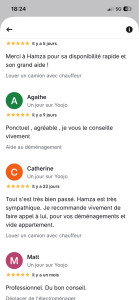 Photo de galerie - Commentaires clients 