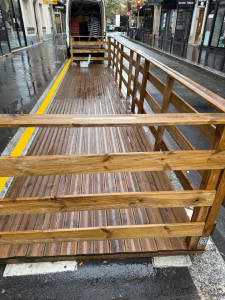 Photo de galerie - Montage / démontage / création de terrasse 