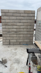 Photo de galerie - Montage d’Agglo plein