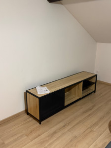 Photo de galerie - Montage d’un meuble TV en fin de journée pour une cliente super sympa ? 