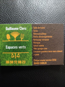 Photo de galerie - Entretien jardins et divers 
