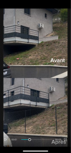 Photo de galerie - Clôture grillage pour arrivée de chiens 