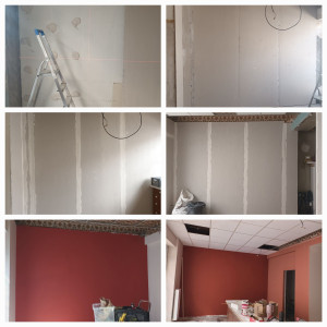 Photo de galerie - Plâtrerie - Murs - Plafonds