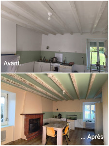 Photo de galerie - Rénovation d'une cuisine pour un rendu bien plus chaleureux