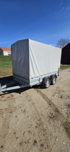 Photo de galerie - Remorque sans permis,8.3m3: hauteur de 1.85m et largeur de 1.50m longueur de 3 m