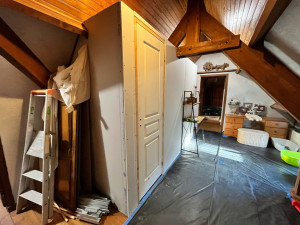 Photo de galerie - Côté extérieur avancée des travaux création salle de bain 