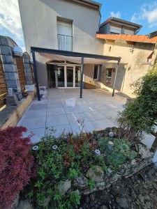 Photo de galerie - Réalisation d une terrasse sur plot