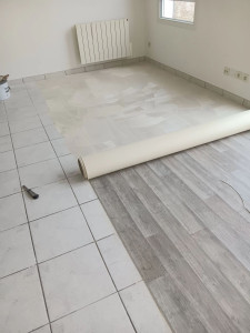 Photo de galerie - Pose de parquet - Revêtement de sol