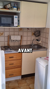 Photo de galerie - Pose de cuisine voici l'avant 