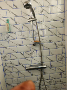 Photo de galerie - Pose douche et carrelage