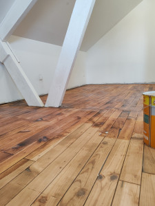 Photo de galerie - Pose de parquet - Revêtement de sol