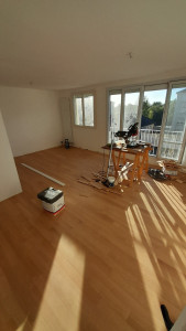Photo de galerie - Pose de parquet - Revêtement de sol