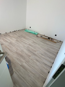 Photo de galerie - Pose parquet 