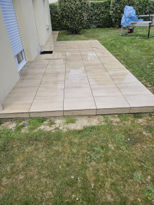 Photo de galerie - Carrelage terrasse 