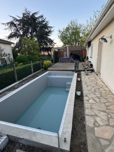 Photo de galerie - Piscine creusée à la mains 