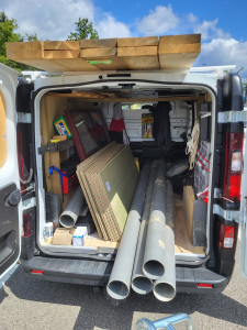 Photo de galerie - Transport des matériaux 