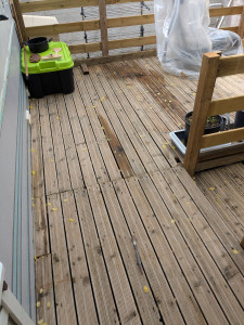 Photo de galerie - Terrasse après nettoyage 
