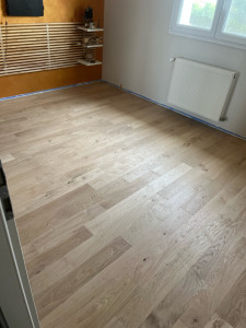 Photo de galerie - Pose de parquet - Revêtement de sol