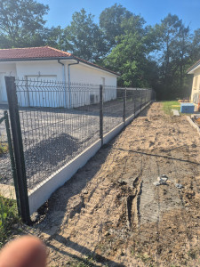 Photo de galerie - Pose clôture 